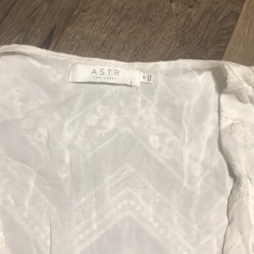 White lace long kimono/ cardigan - Picture 3 of 5